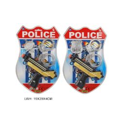Изображение 22-9 набор игров. полицейск. с наручниками, на картоне 40291