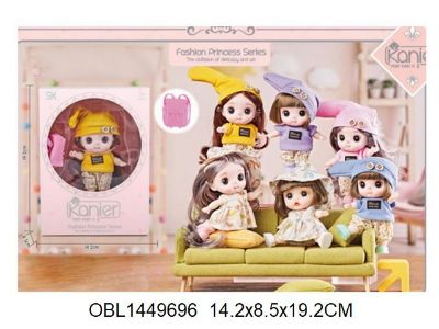 Изображение 201940 кукла, 19 см, (6 вида), в коробке 1449696
