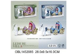 Изображение 686-849 набор игров. карета + кукла, на батар., в коробке 1452085
