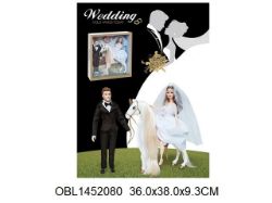 Изображение 686-844 набор кукол "Свадьба", в коробке 1452080