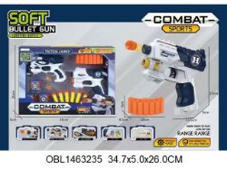 Изображение 627-2 набор игров. "Комбат" пистолет с патронами, в коробке 1463235