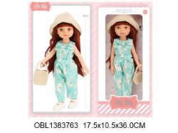 Изображение 91016-J кукла в шляпе, 35 см, в коробке 1383763