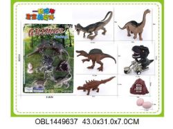 Изображение 20-4 А набор игров. фигуры динозавров, на картоне 1449637