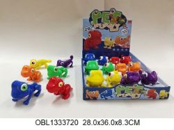 Изображение 533-07 игрушка ящерица-заводилка, (за 1 шт), 12 шт/в коробка 1333720
