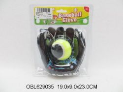 Изображение 222-23 набор игров. "Бейсбол", перчатка с мячом, в блистере 629035