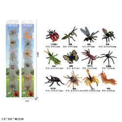 Изображение 956-011 F набор резинов. насекомых, 6 шт/ в наборе 42046