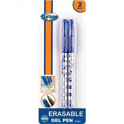 Изображение 80544 Набор 2 ручки гелевые, синие, со стираемыми чернилами, 0.5 мм Centrum