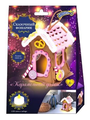 Изображение Сказочный фонарик "Карамельный домик", арт.ФН-04