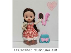Изображение 866-66 D кукла с аксесс.. в пакете 1286577