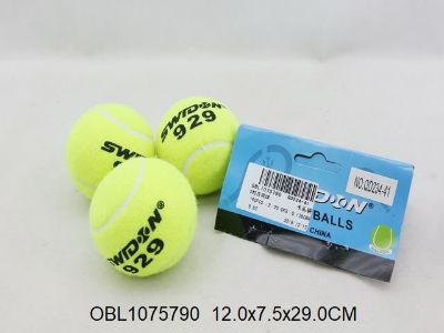 Изображение 234-41 мячики д/ бол. тенниса, 3 шт/в пакете 1075790