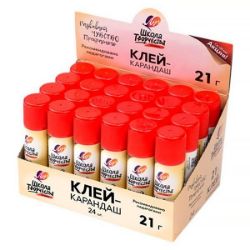 Изображение Клей-карандаш "Школа творчества" 21 г, арт.29С 1737-08