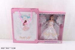 Изображение 605-1,2 кукла "Sweet girl" в коробке (2 вида), 430129