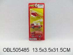 Изображение 5588 набор пожарных машин, 3 шт/на картоне 505485