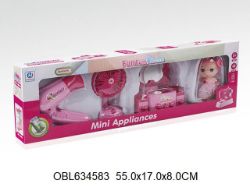 Изображение 434-А набор бытовой техники с куклой, в коробке 634583