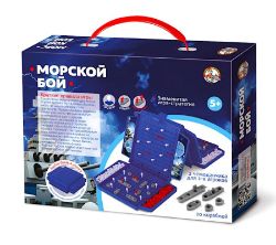 Изображение Морской бой (мини). Игра настольная, арт.02152 ДК