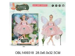 Изображение 133 кукла фея с крыльями, 33*28 см,в коробке 1499318