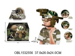 Изображение 1261-2 набор игров. военного с каской, на бат., 37*24 см., в корпобке 1532556