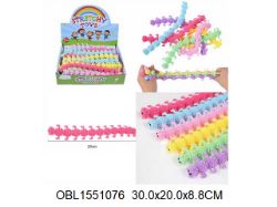 Изображение 88-60 игрушка-антистресс гусеница, 20 см, (за 1 шт), 50 шт/в коробке 1551076