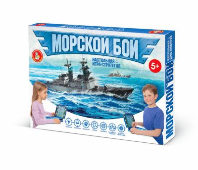 Изображение Морской бой. Стратегическая настольная игра, арт.02452 ДК