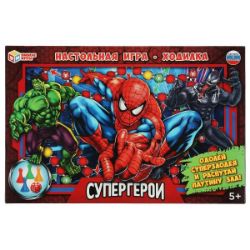 Изображение Настольная игра-ходилка "Супергерои", арт.525-5