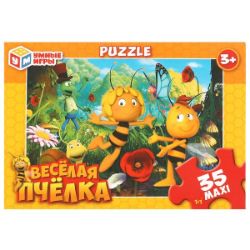 Изображение Пазл 35 "Весёлая пчелка". Умные игры, арт.151-3