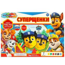 Изображение Набор Тесто для лепки "Супер щенки", 24 см, арт.374666