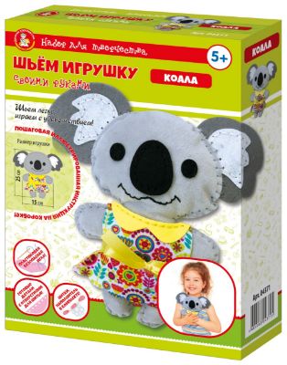 Изображение Шьем игрушку своими руками "Коала", арт.04371